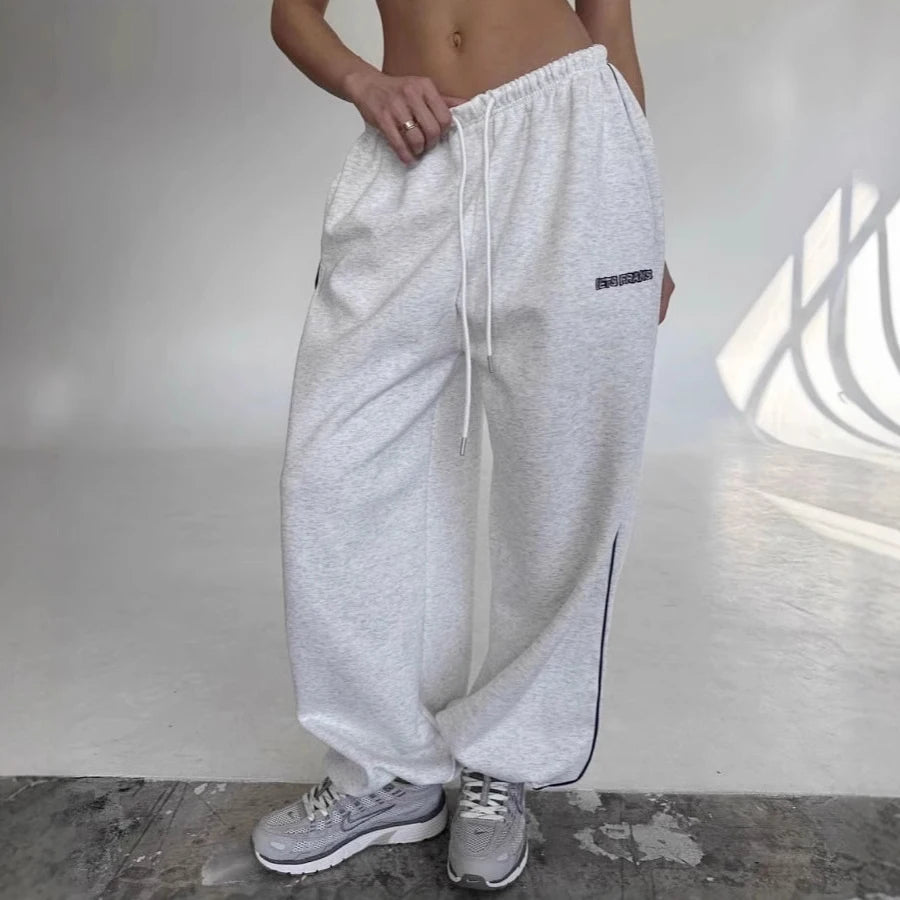 Retro Hip-Hop High Waist Sweatpants