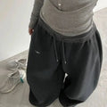 Oversized High Waist Wide Leg Sweatpants