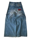 Oversized Mopping Wide Leg Jeans