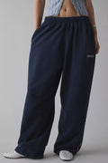 Y2K Letter Embroidery Wide Leg Sweatpants