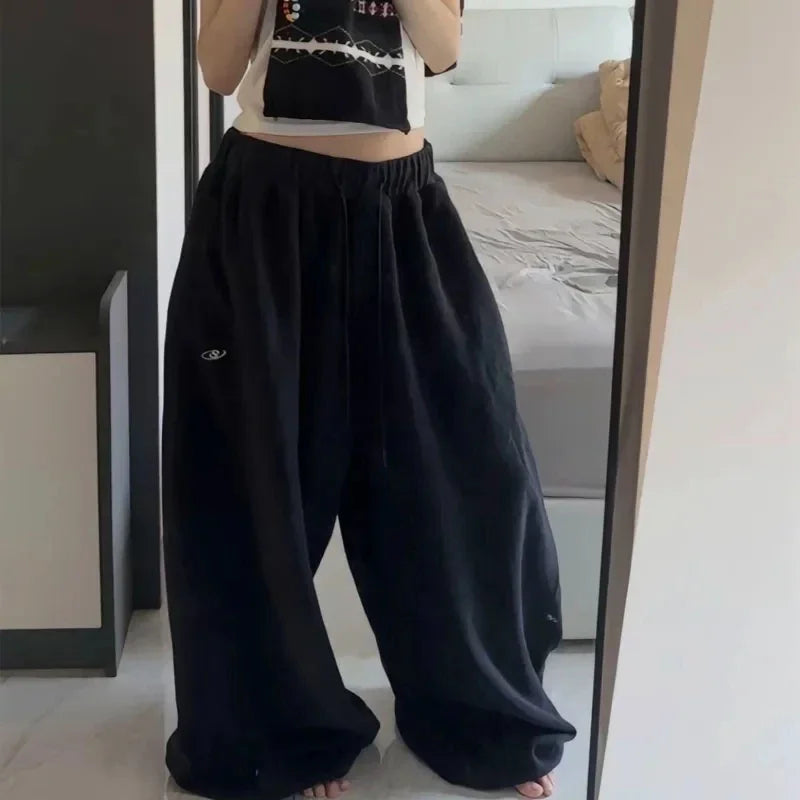 Oversized High Waist Wide Leg Sweatpants