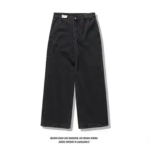Oversized Mopping Wide Leg Jeans