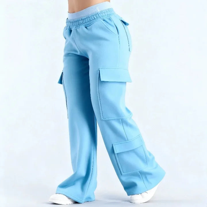 Y2K Wide Leg Cargo Pants