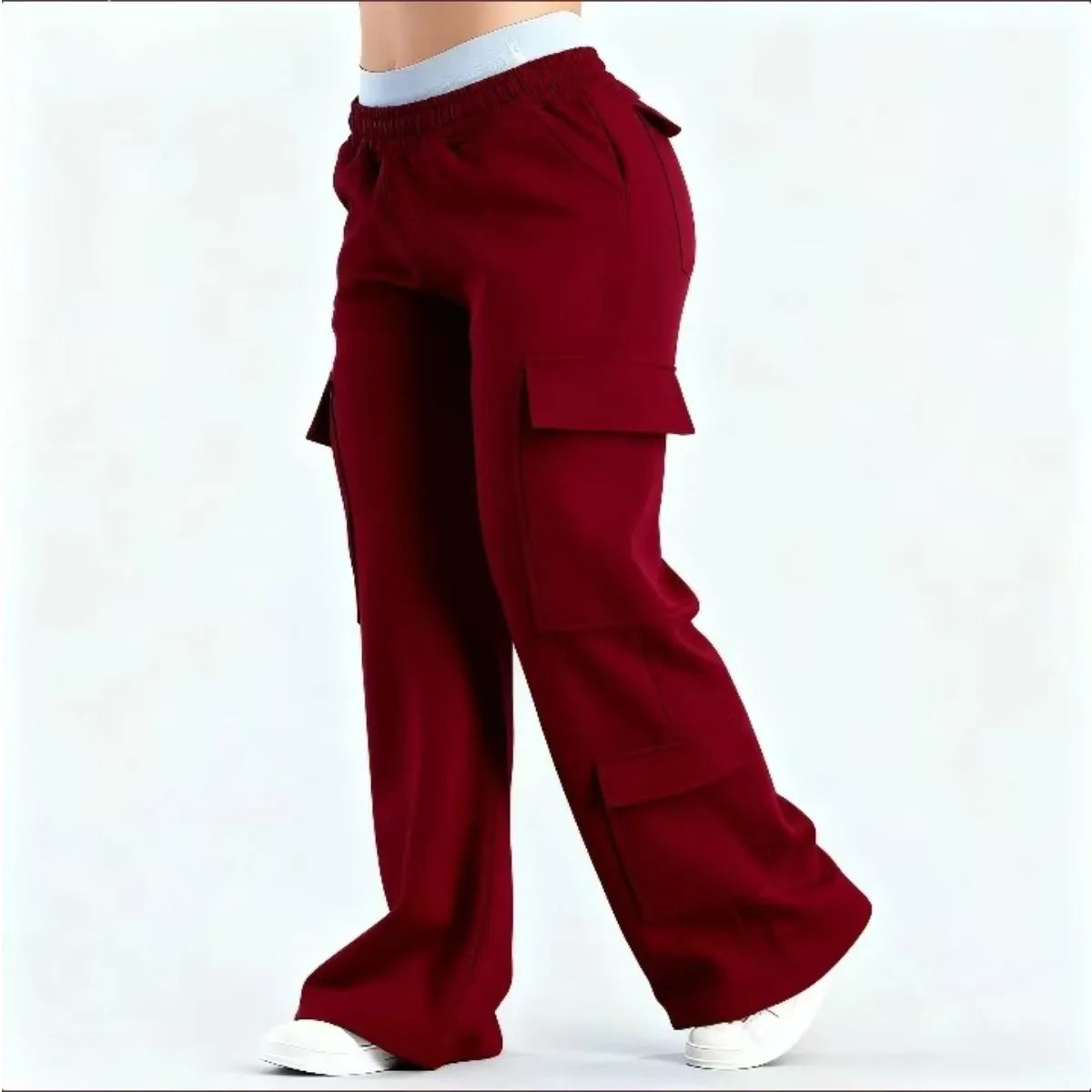 Y2K Wide Leg Cargo Pants