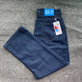 Cartoon Embroidery Straight Leg Jeans