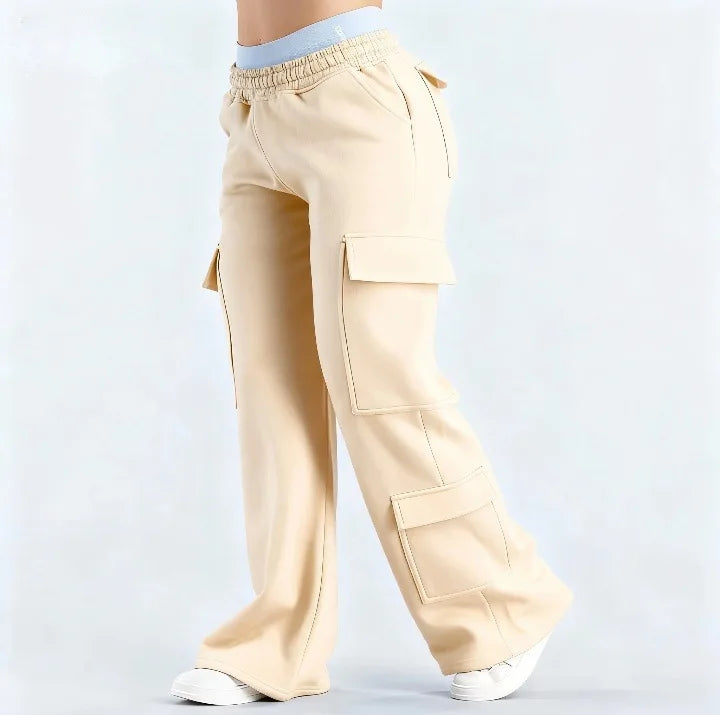 Y2K Wide Leg Cargo Pants