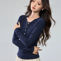 Button Henley Long Sleeve Top